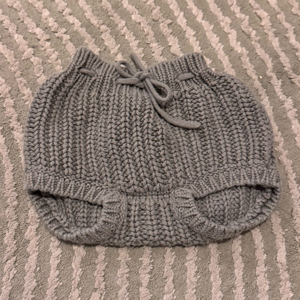 Quincy Mae || Knit Tie Bloomer || Olive